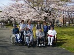 通所事業所南東北さくら館のお花見